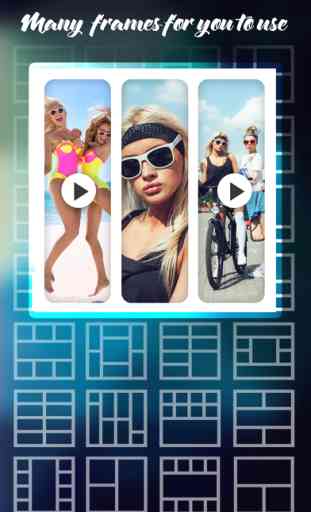 Photo + Video Collage Maker with Frame, Music & fx 2