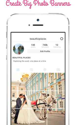 Pic Split Post - Create Big Banner Photo & Grid for Instagram 1