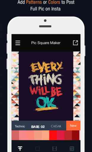 Pic Square Maker - Post Entire Photo Video on Social Media 2