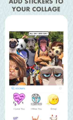 Picture Collage Maker with Music - Free Funny App 3