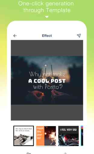 Postto - Post your emotional texts with gifs 2