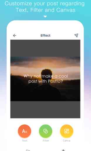 Postto - Post your emotional texts with gifs 3