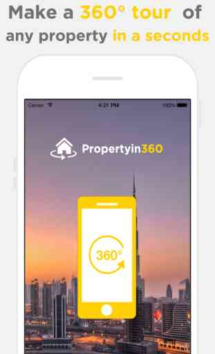 Propertyin360  - Shoot 360° virtual tour with your smartphone 2