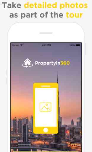 Propertyin360  - Shoot 360° virtual tour with your smartphone 4