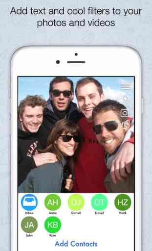 Quikchat Photo & Video camera Messenger 1