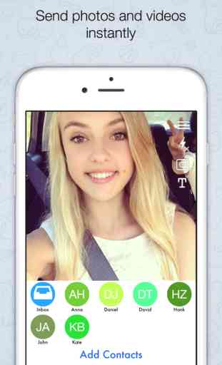 Quikchat Photo & Video camera Messenger 3