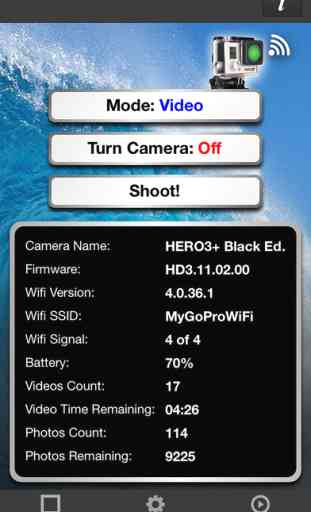 Remote Control for GoPro Hero 3+ 1