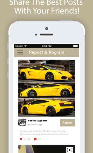 Repost It! for Instagram - Regram Videos Whiz App 3