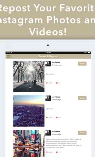 Repost It! for Instagram - Regram Videos Whiz App 4