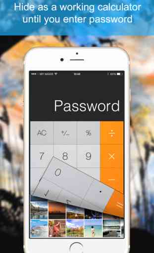 Secret Calculator - Password lock photos album safe & private photo vault 1