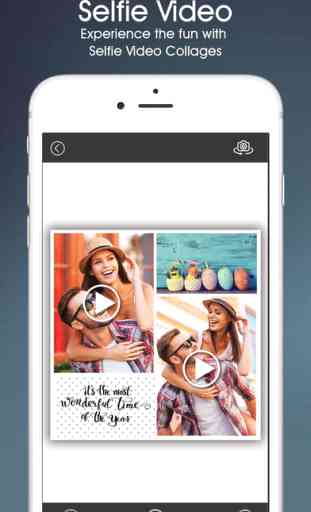 Selfia - Selfie camera with live photo effects and Collage frame 3