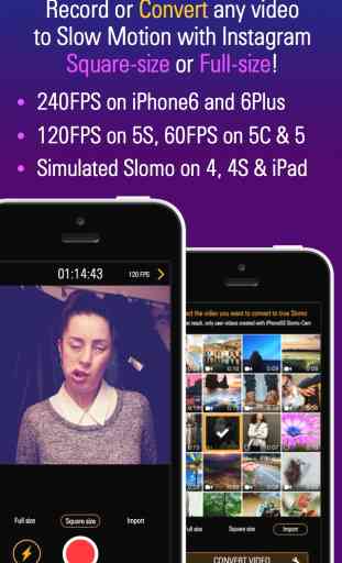 Slomogram - Slow motion for Instagram video 1