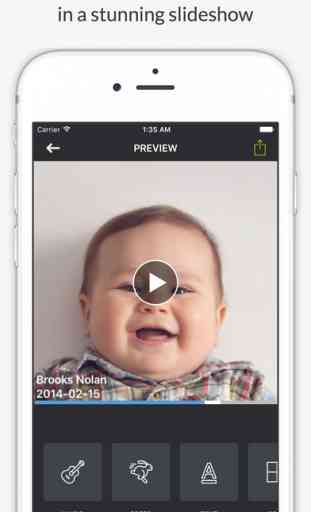 SnapBaby - Baby Pics to Video Story for Milestones 2