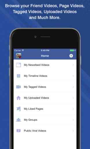 Social Video Player for Facebook 4