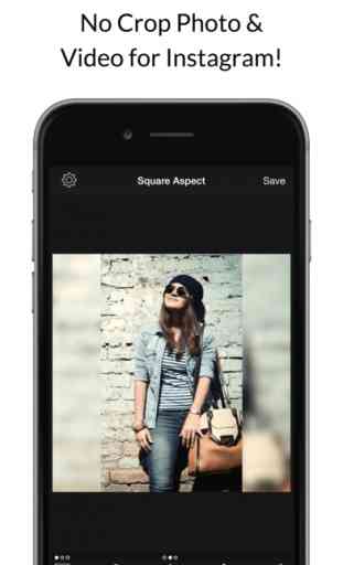 Square Fit Photo & Video Editor Insta-size Layout 1
