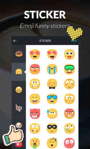 Square Quick - No Crop Photo Editor With Emojis 3