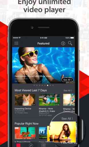 Surf & Watch - Free Video Player for YouTube 1