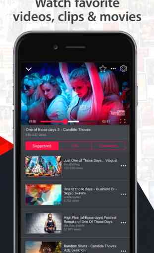 Surf & Watch - Free Video Player for YouTube 2