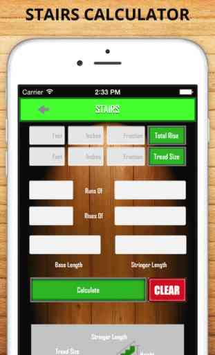 Accurate Builder Calculator - Free Measuring Concrete, Roofing, Joist, Stair and More 4