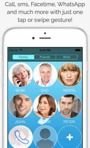 CallRight Free   -  call and text your favorite contacts with just one tap! 1