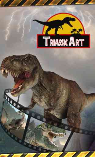 Triassic Art Photo Booth - Insert A World of Dinosaur Special Effects in Your Images 3