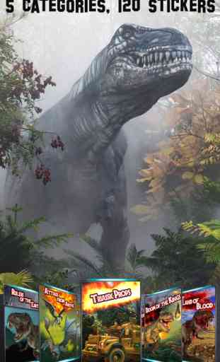 Triassic Art Photo Booth PRO - Insert A World of Dinosaur Special Effects in Your Images 2