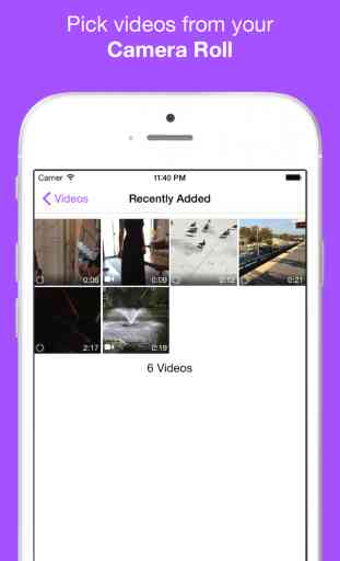 TruSloMo - Share slow motion video to Instagram, WhatsApp, WeChat. Supports 240fps and 120fps video from iPhone 5S, iPhone 6, iPhone 6+ 3