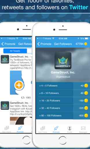 TwitBoost Pro for Twitter - Get 1000+ followers, retweets, favorites for your tweets 1
