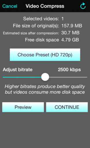 Video Compress - Reduce size, shrink videos & entire albums to save memory space 3