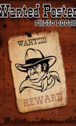 Wanted Poster Pro Photo Booth - Take Reward Mug Shots For The Most Wanted Outlaws 4
