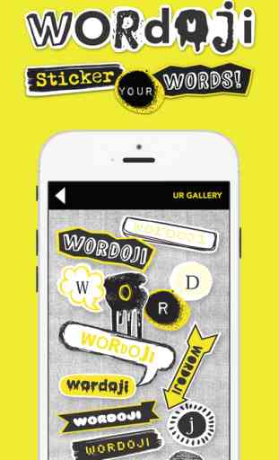 Wordoji Free = Your Word.s + Our Stickers! (With A Cool Sticker Maker Keyboard!) 1