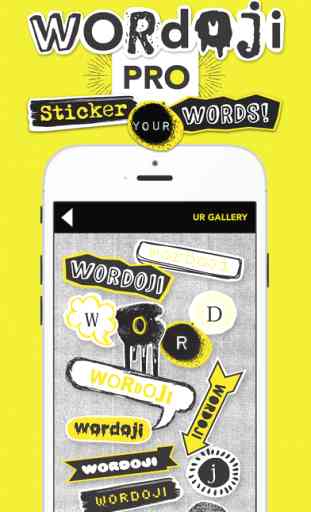 Wordoji Pro = Your Words + Our Stickers! (With A Quick Sticker Keyboard!) 1