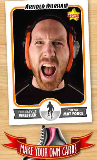 Wrestling Card Maker - Make Your Own Custom Wrestling Cards with Starr Cards 1