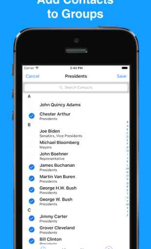 A2Z Contacts - Contact Manager & Address Book 4