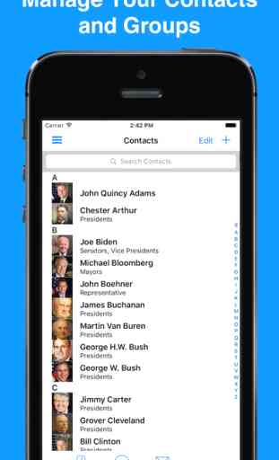 A2Z Contacts Free - Contact Manager & Address Book 2
