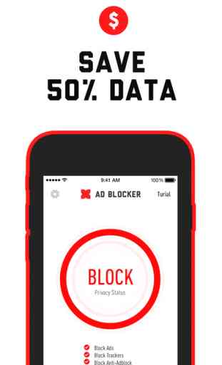 Ad Blocker - Block Ads & Save Data Usage for Free 4
