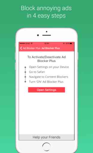 Ad Blocker Plus - Browse Faster. Reduce Internet bills ! 2