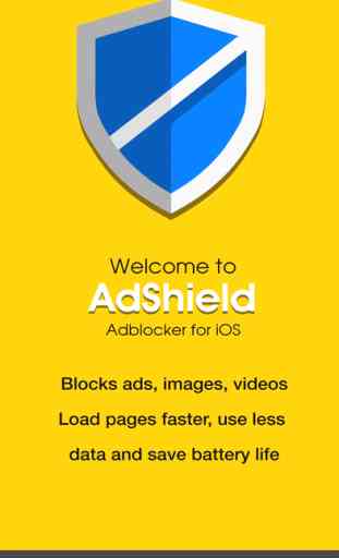 AdShield - Adblock Plus Battery Saver & Ads Filter 1