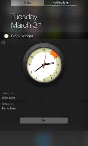 Alarm Clock Widget 1