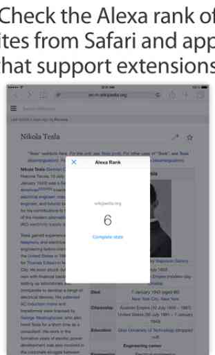 Alexa Rank - App & Safari Extension 4