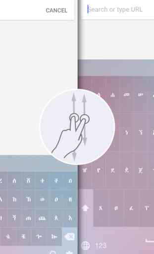 Amharic Keyboard for iPad  and iPhone 3