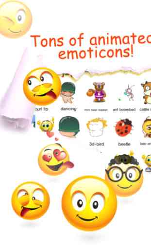 Animated Emoticons™ for MMS Text Message, Email!!!(FREE) 1