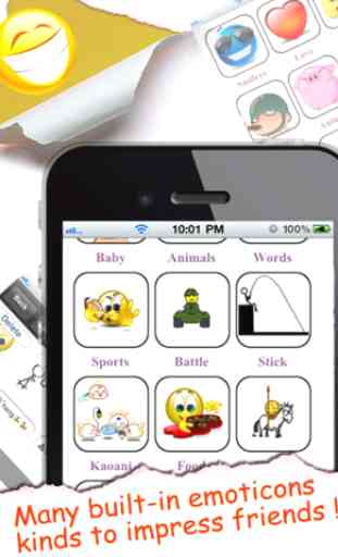 Animated Emoticons™ for MMS Text Message, Email!!!(FREE) 2