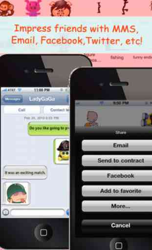 Animated Emotions™ for MMS Text Message, Email!!(FREE) 4