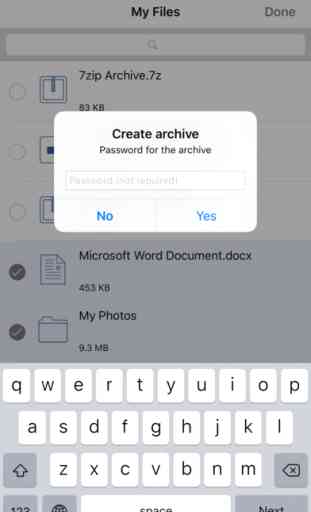 Archiver for iPhone 1
