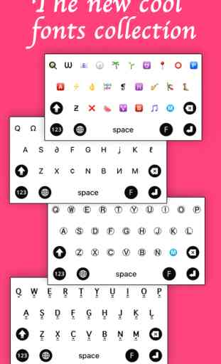 Art Fonts Keyboard - Cool Text New Font Chat Style 4