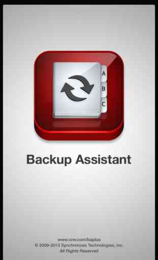 Backup Assistant 1