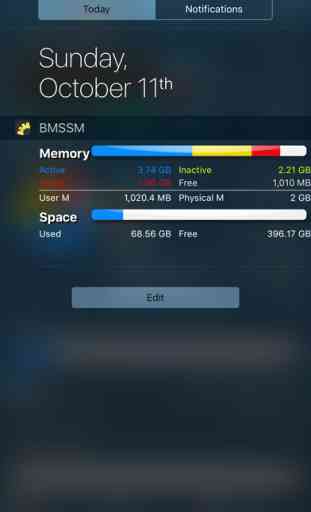 Battery Memory System Status Monitor 2
