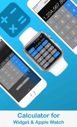 Calc: Calculator + Widget + Watch App 2
