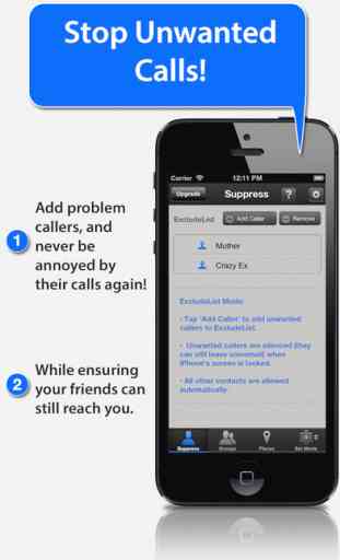 Call Bliss - Silence unwanted calls and texts 1